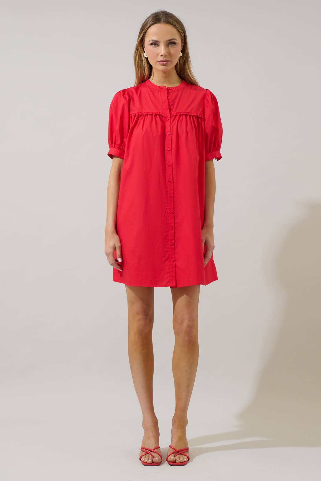 Alenka Shift Mini Dress