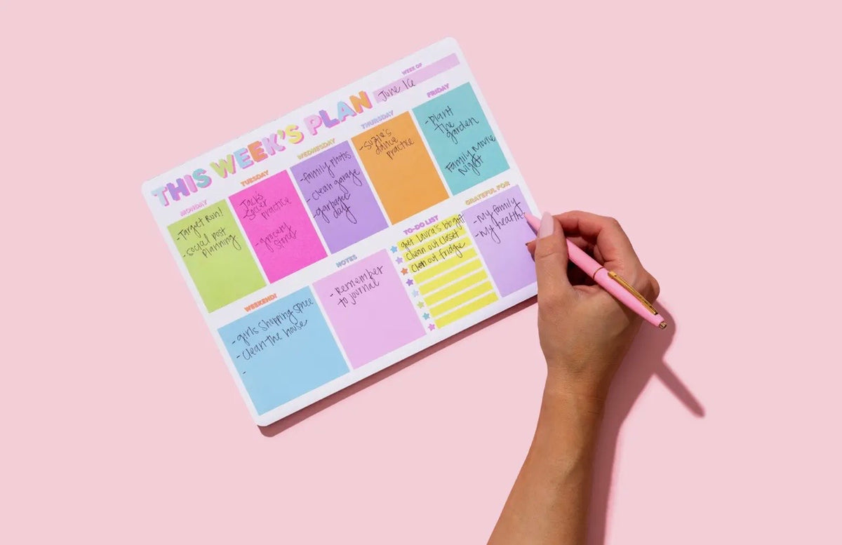 “This Week’s Plan”