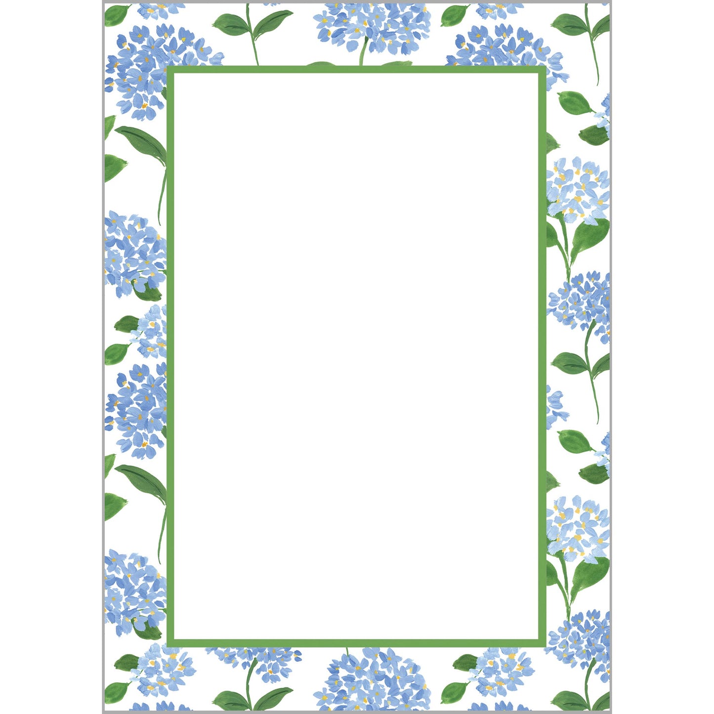 Blue Hydrangeas Notepad