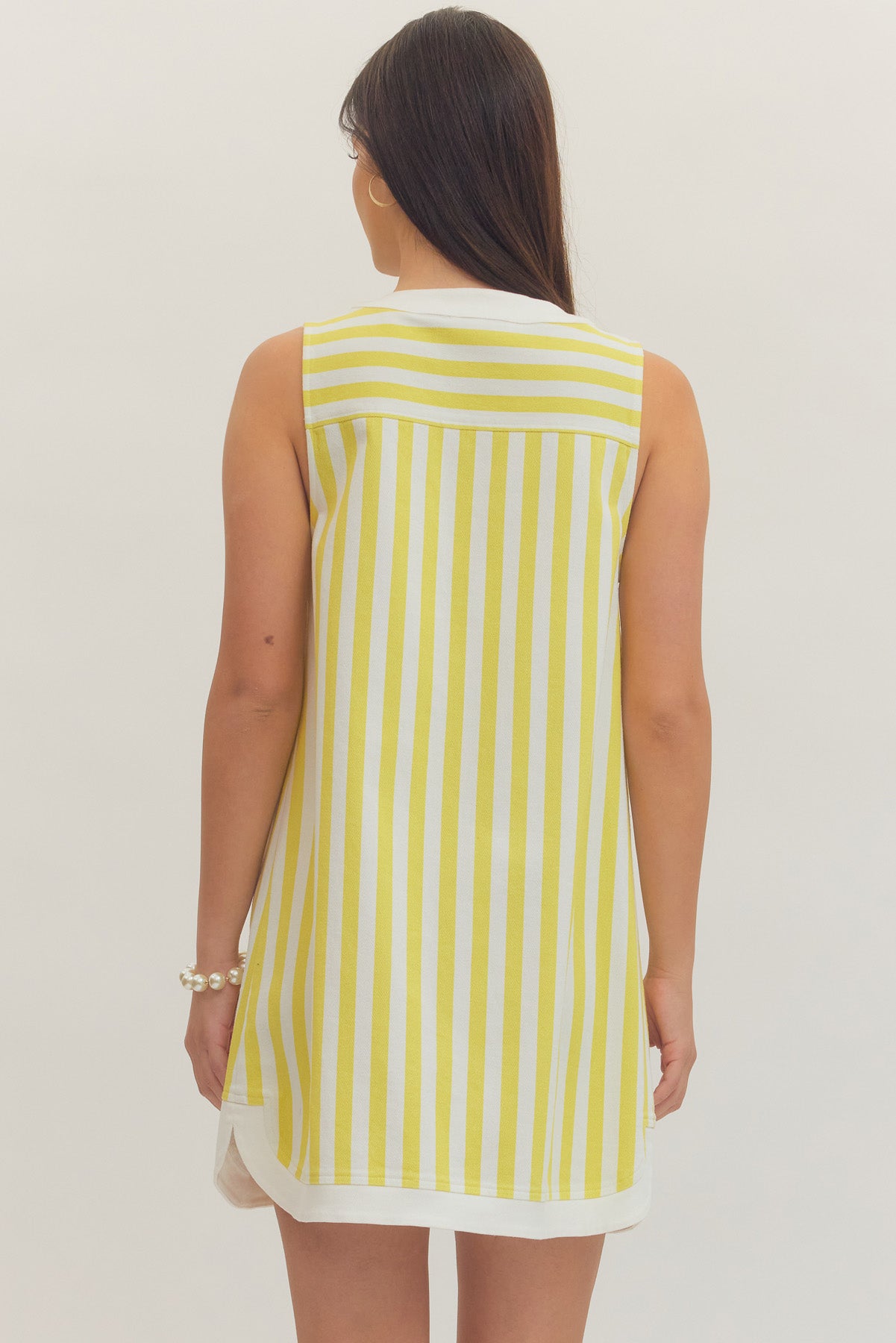 Seaside Charm Yellow Dress