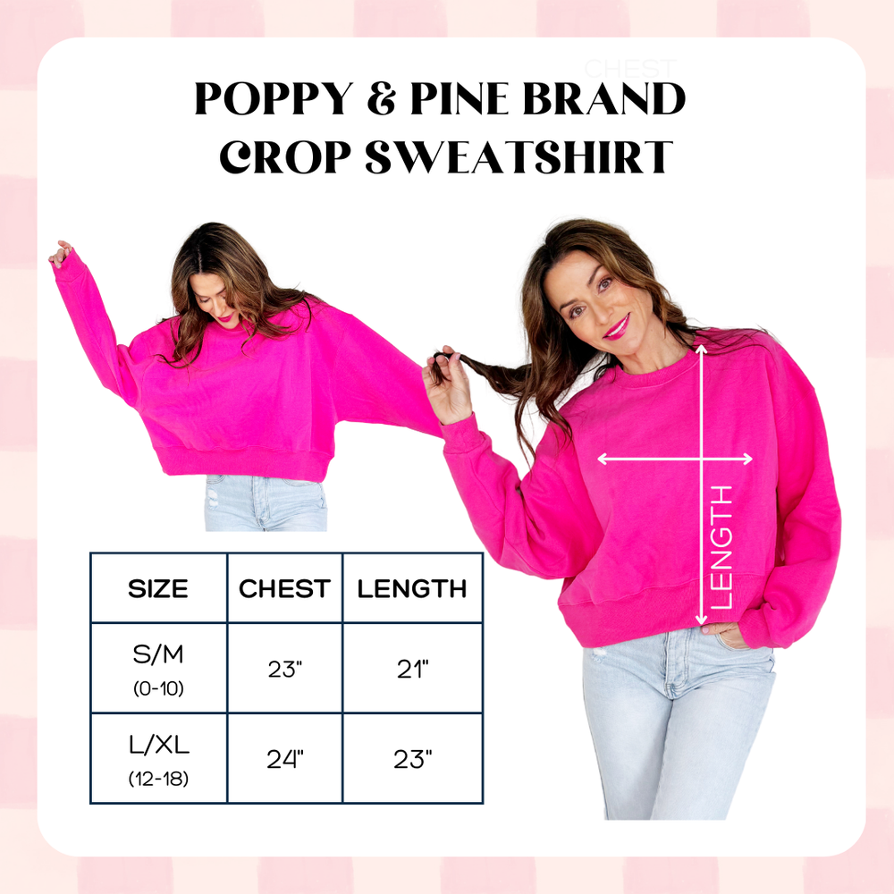 Happy Hallo-weenie Crop Sweatshirt