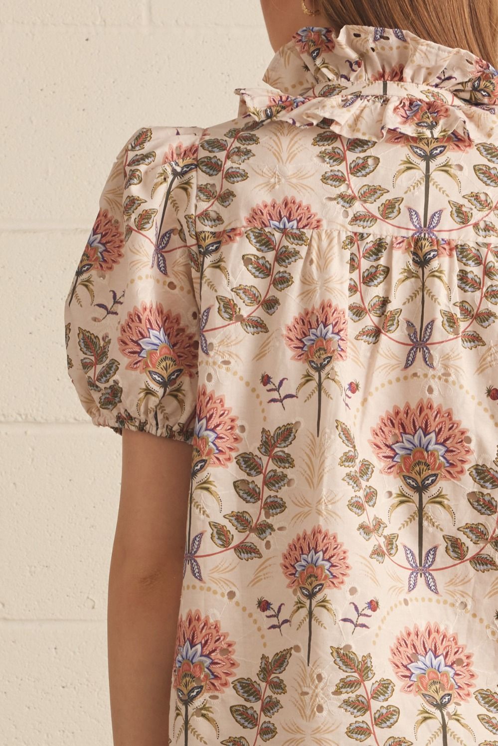 Amy Eyelet Top