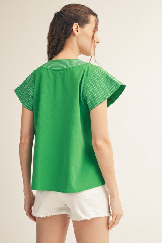 Emma Green V-Neck