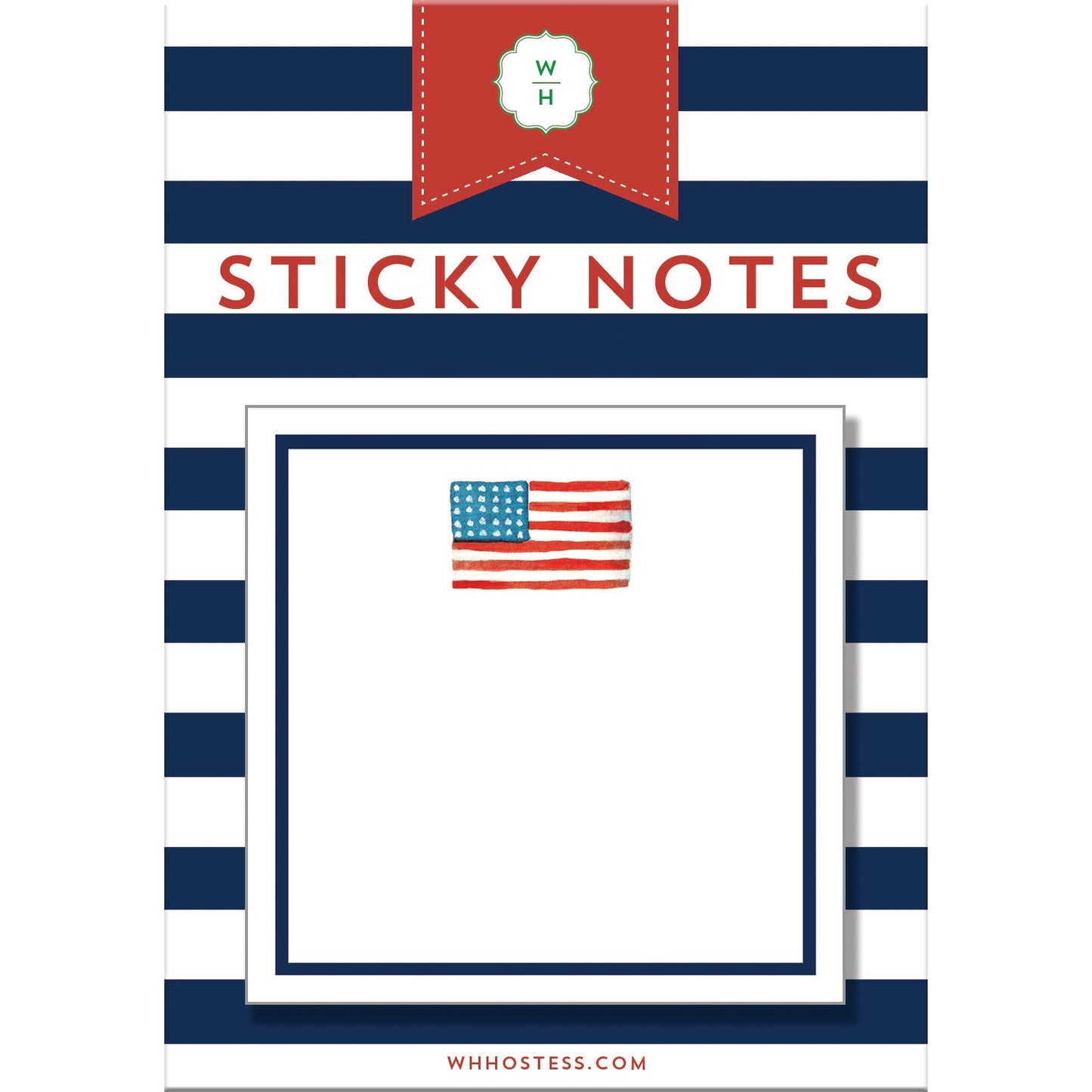 American Flag Single Sticky Notes