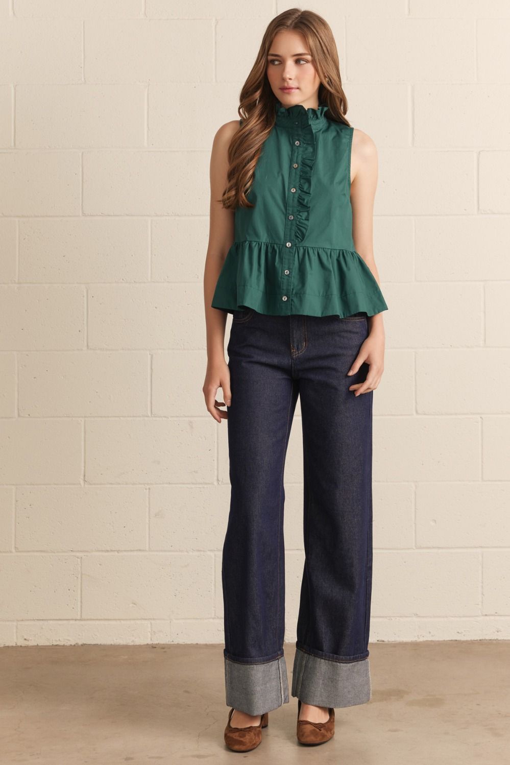 Mara Peplum Top
