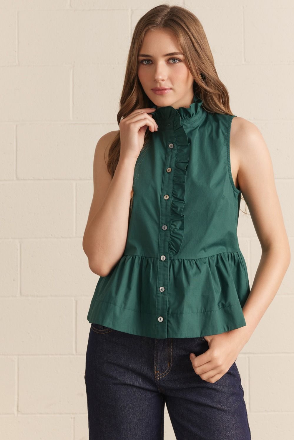 Mara Peplum Top