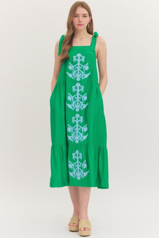 Isla Breeze Midi Dress