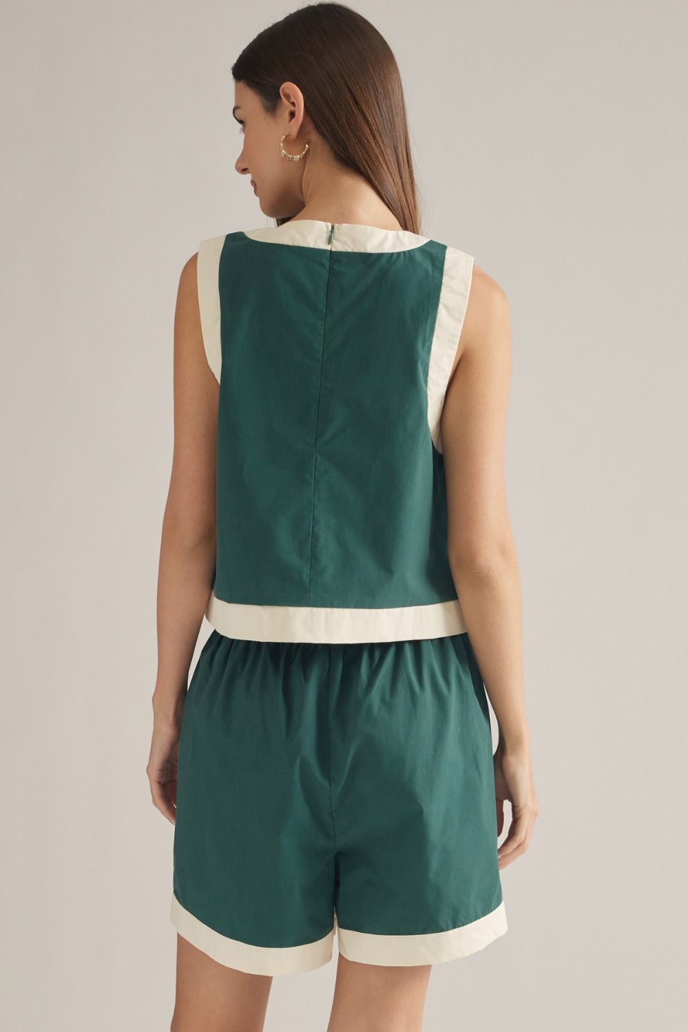 Hunter Green Skort Set