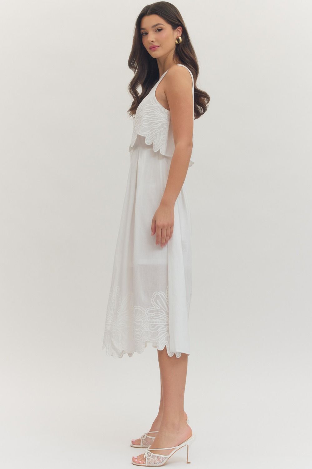 Lace and Grace Midi Dress