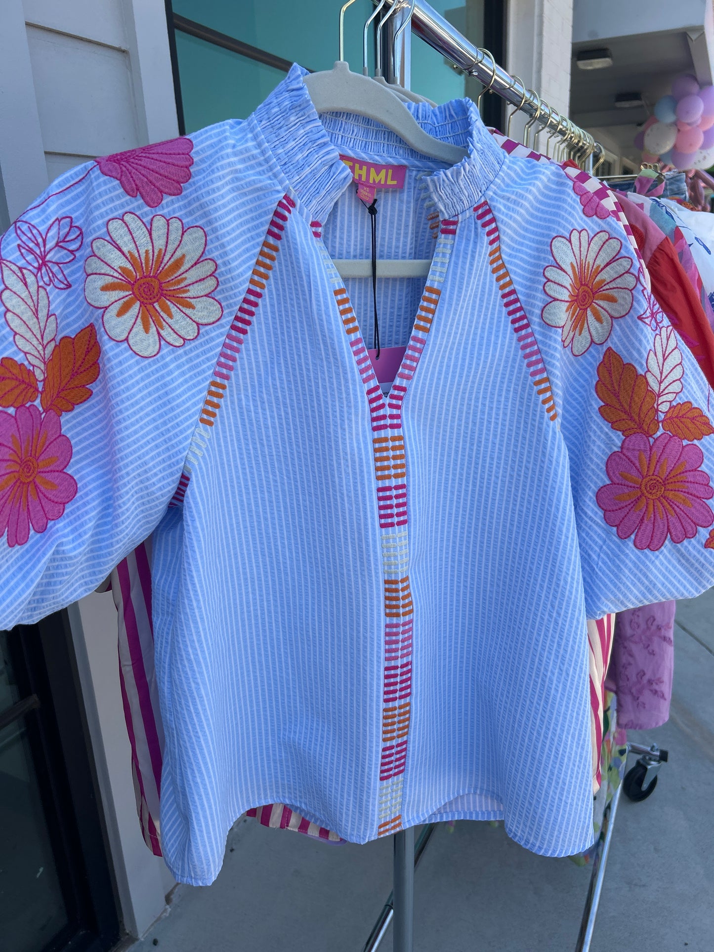 THML Blue & White Stripe