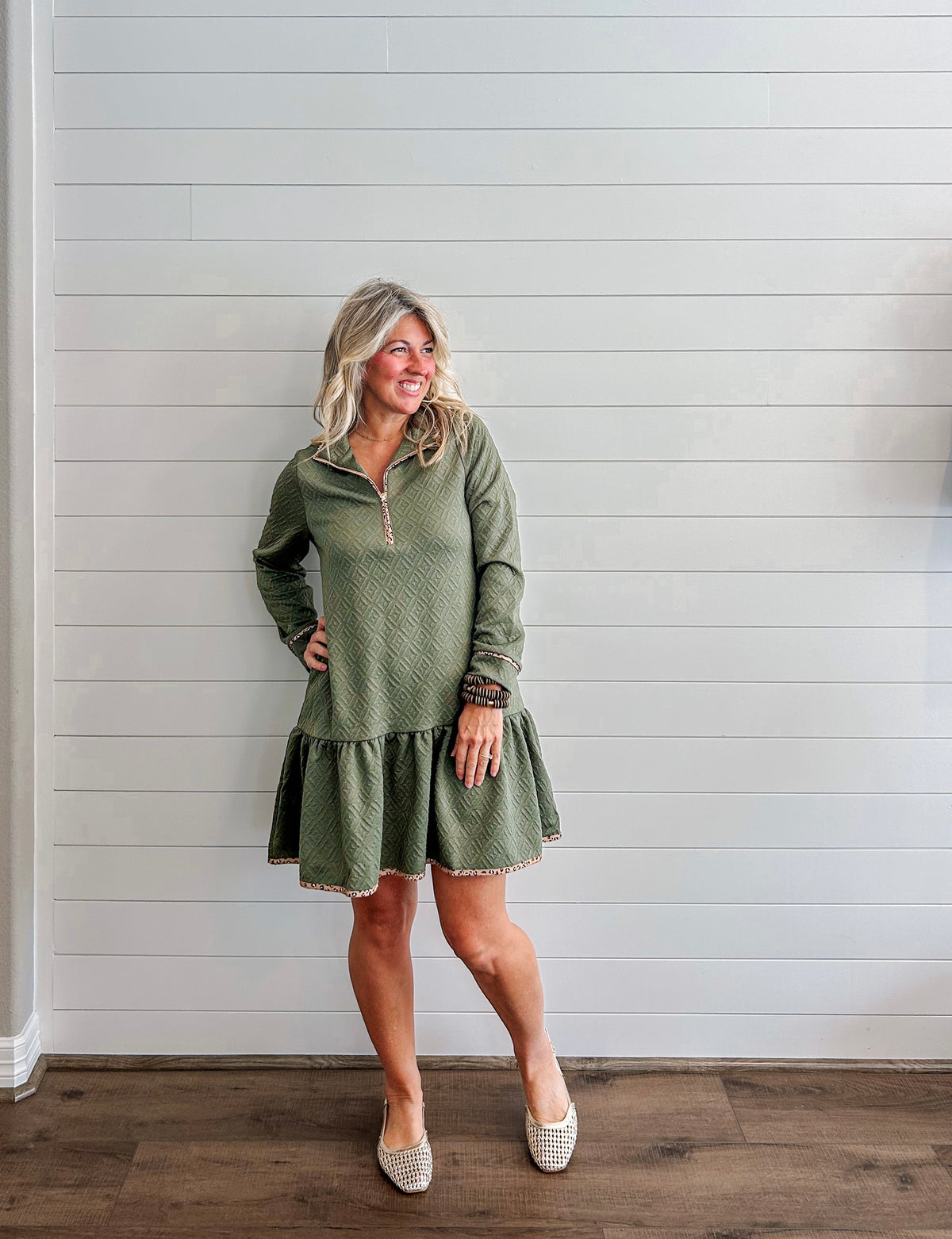 Adriana Dress | Olive