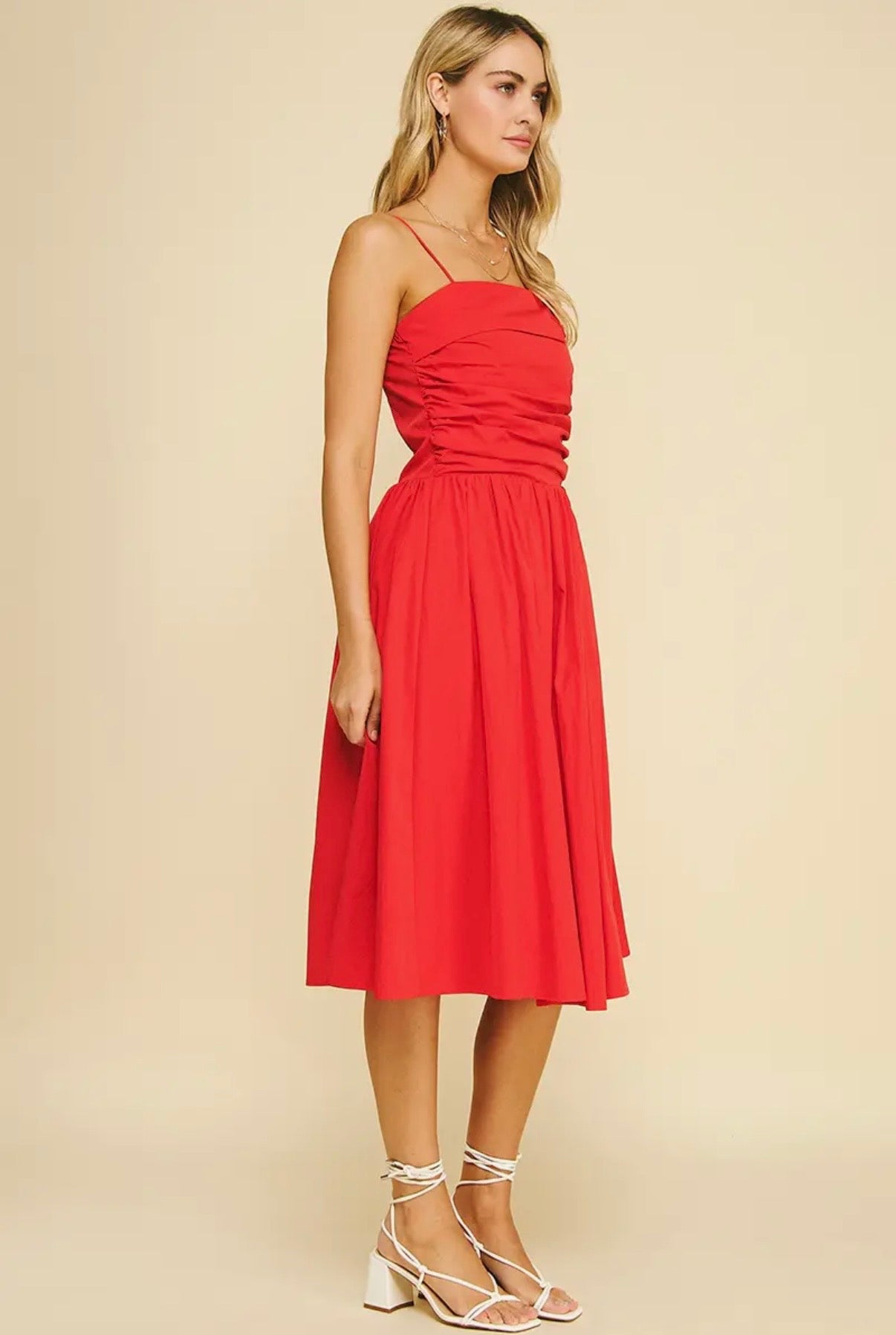 Poppy Lane Midi Dress