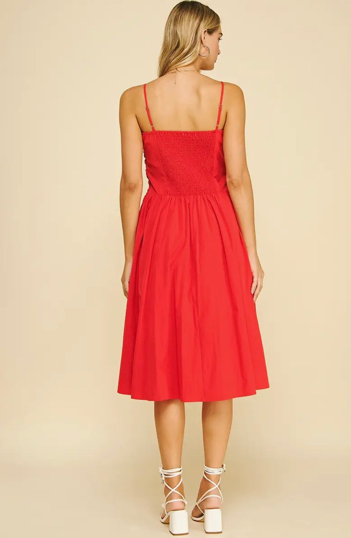 Poppy Lane Midi Dress