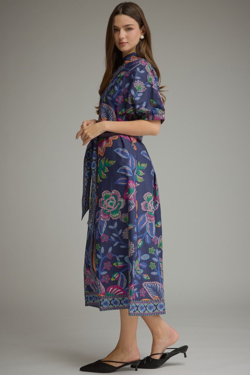 Autumn at Midnight Midi Dress