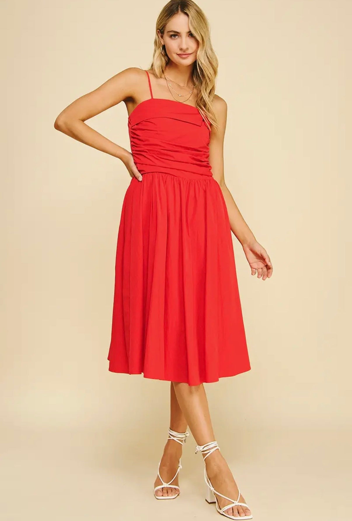 Poppy Lane Midi Dress