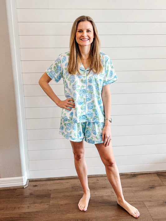 Summerfair Satin Pajama Set