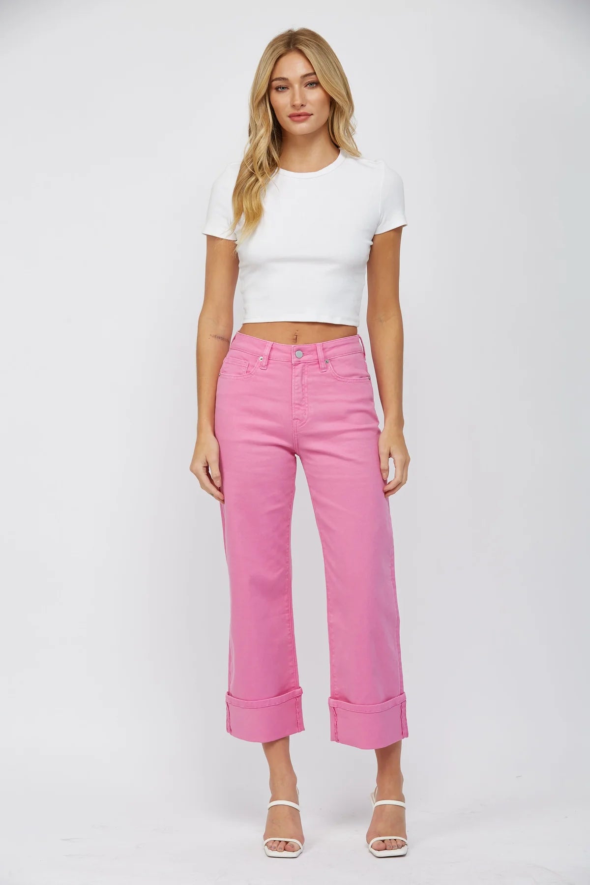Mica Denim High Rise Wide Leg