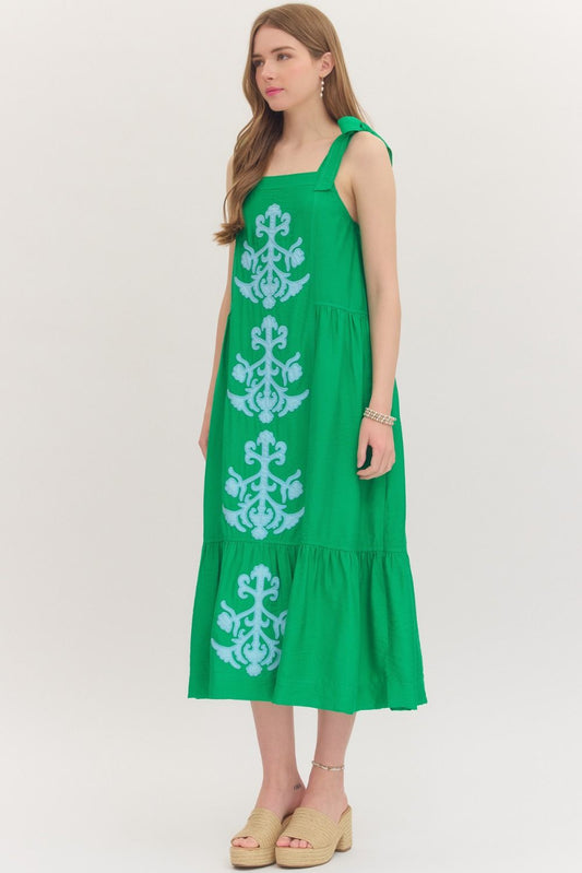 Isla Breeze Midi Dress