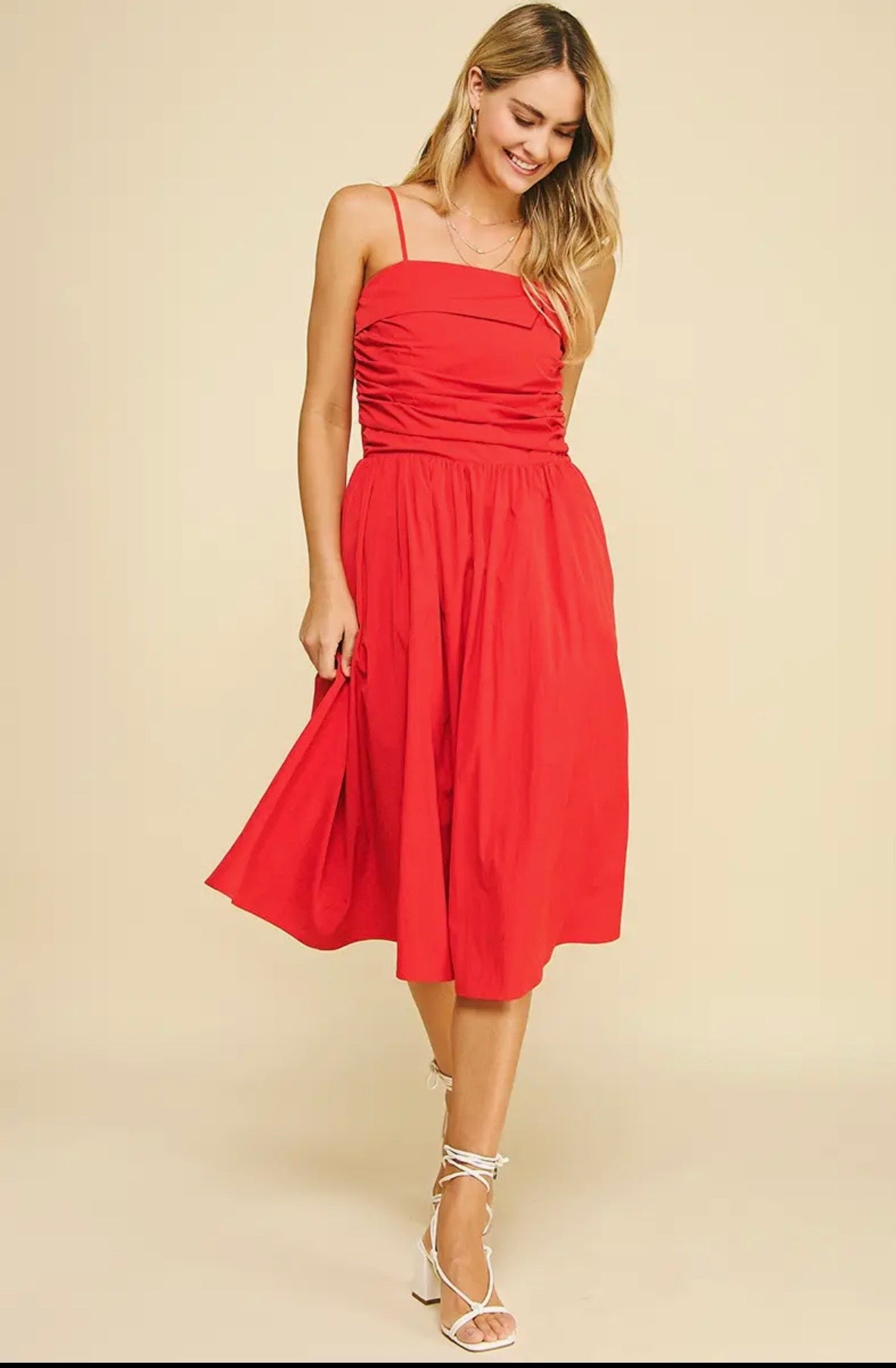 Poppy Lane Midi Dress