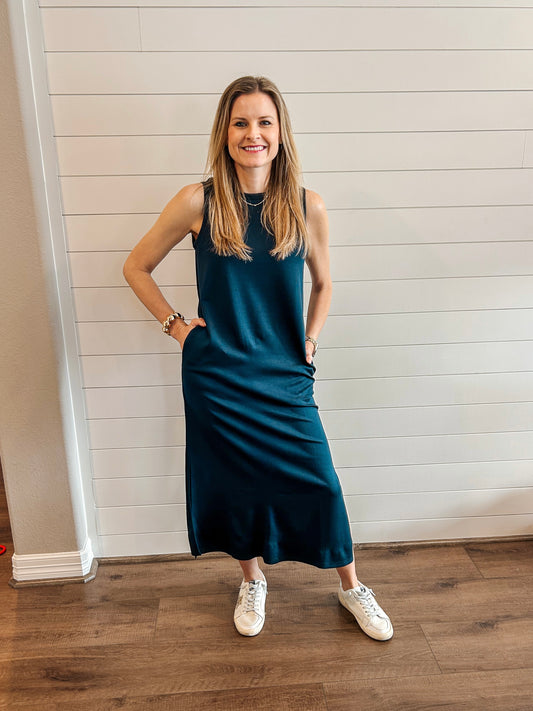 Slice of Heaven Maxi Dress Navy