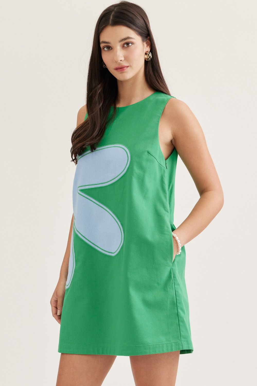Floral Pop Shift Dress