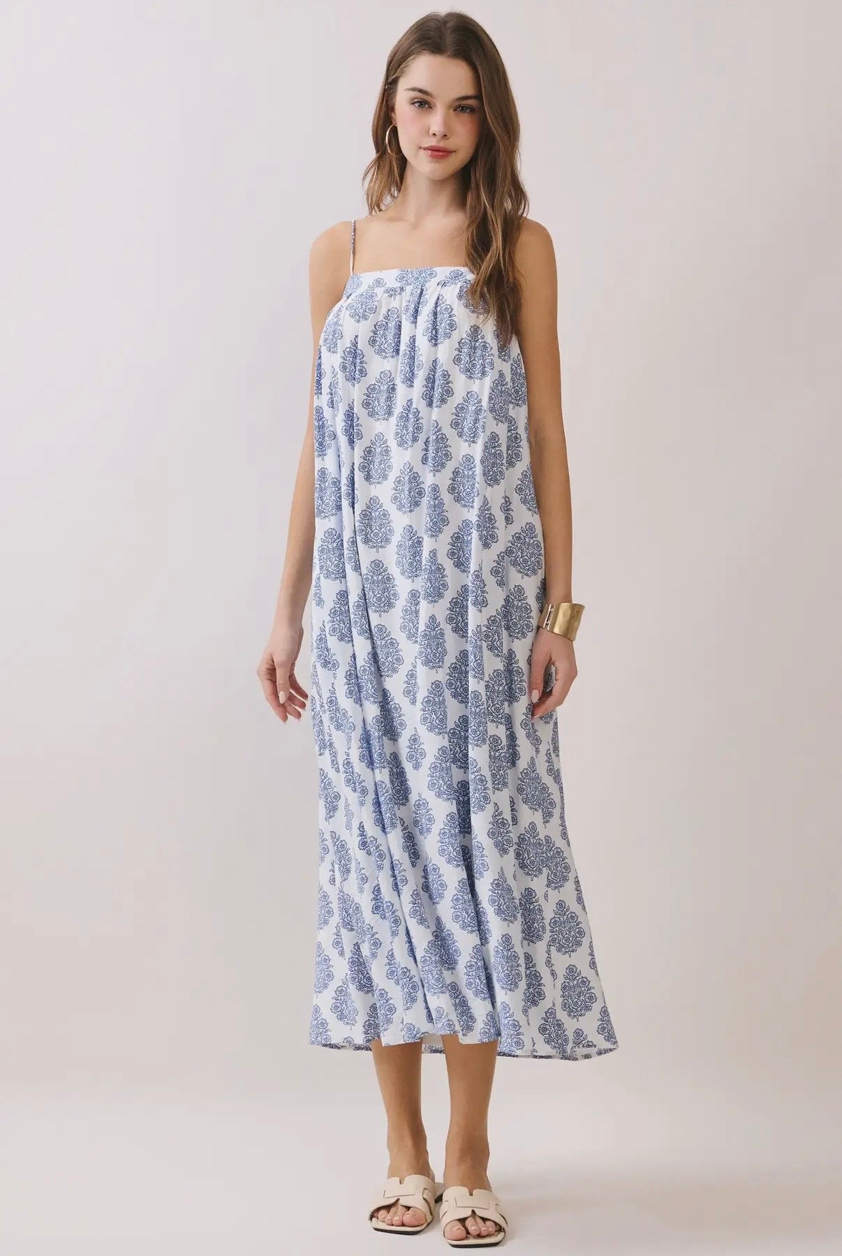 Coastal Boho Maxi Dress