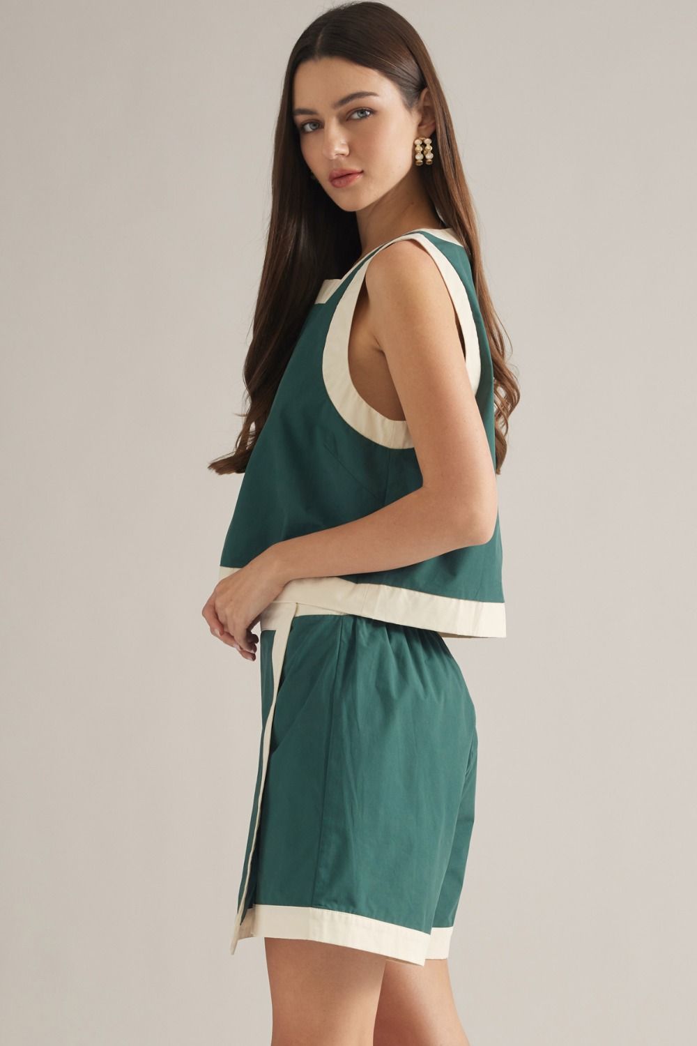 Bailey Skort Set - Hunter Green