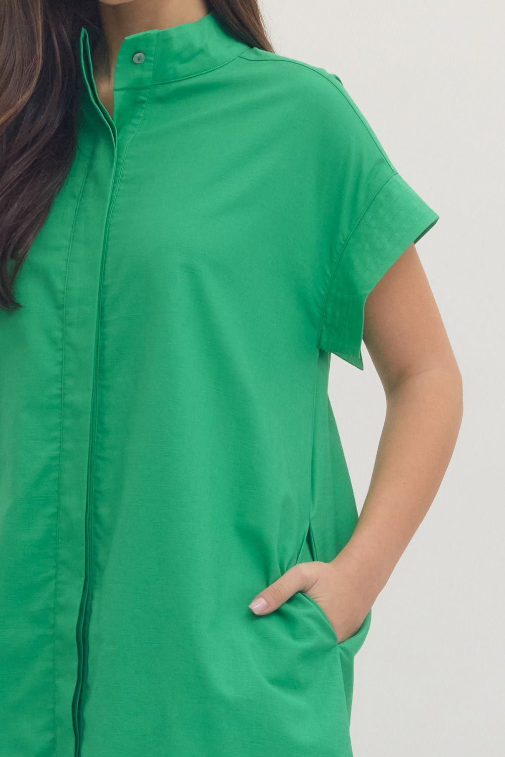 Summer Lovin Mini Dress - Green