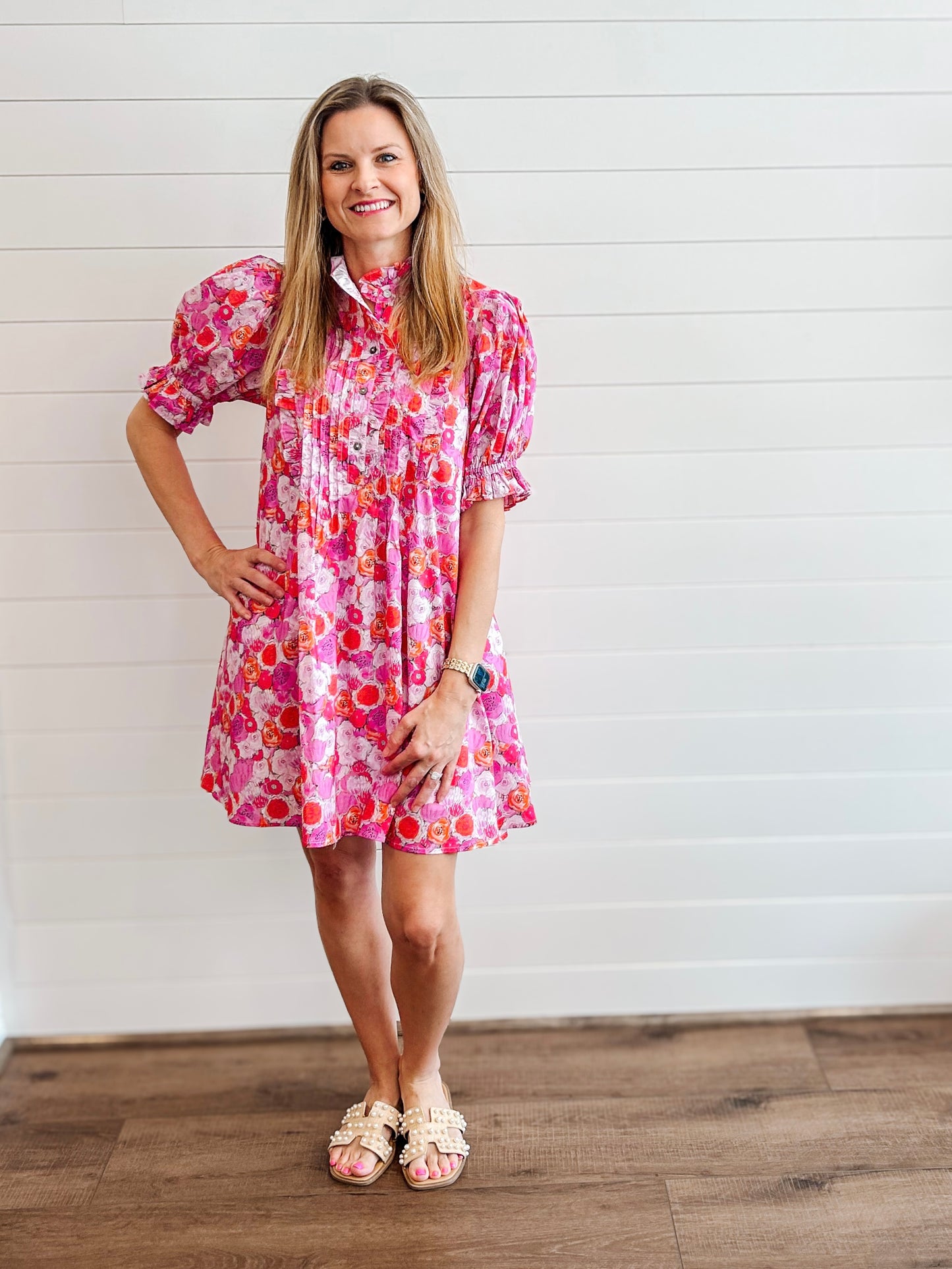 Pink Floral Mini