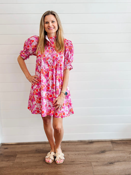 Pink Floral Mini