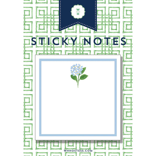 Hydrangea Bloom Single Sticky Notes