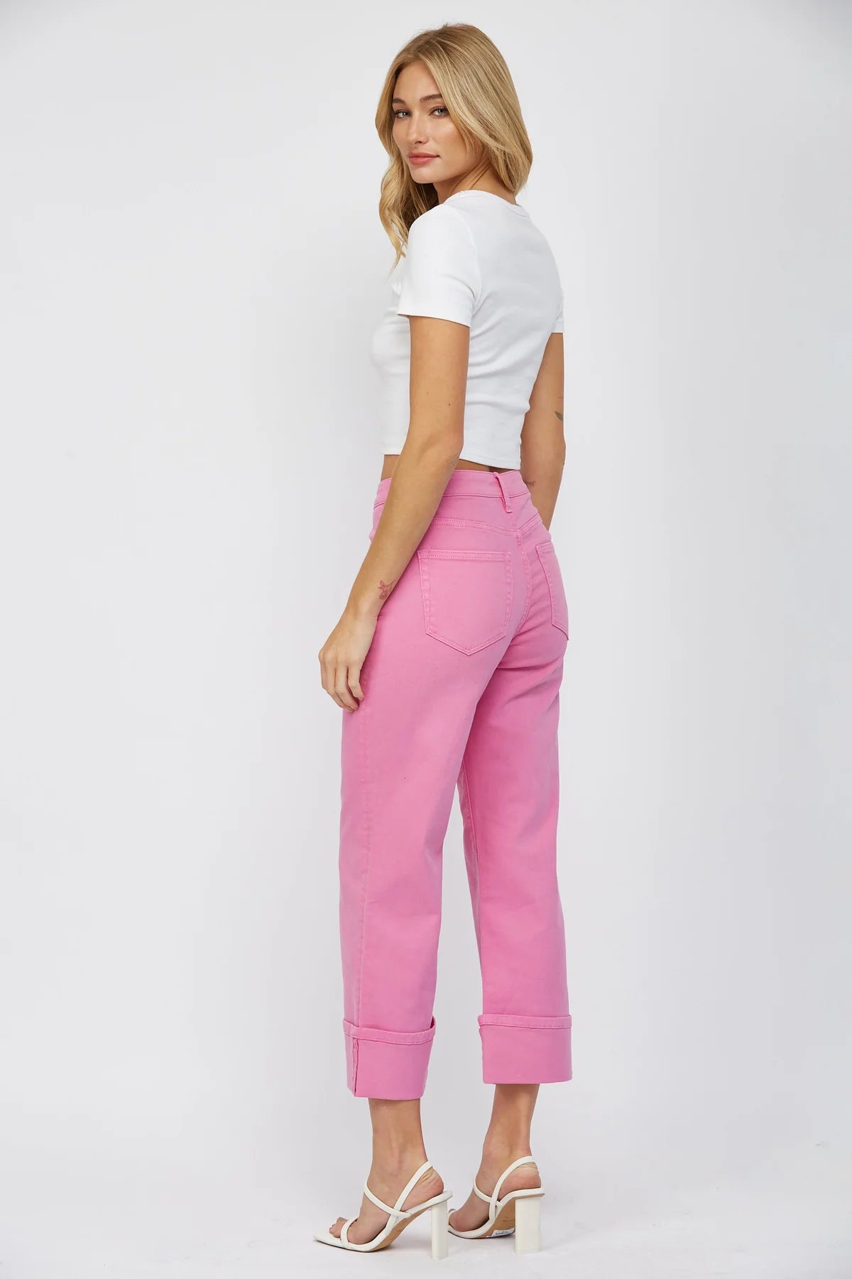 Mica Denim High Rise Wide Leg