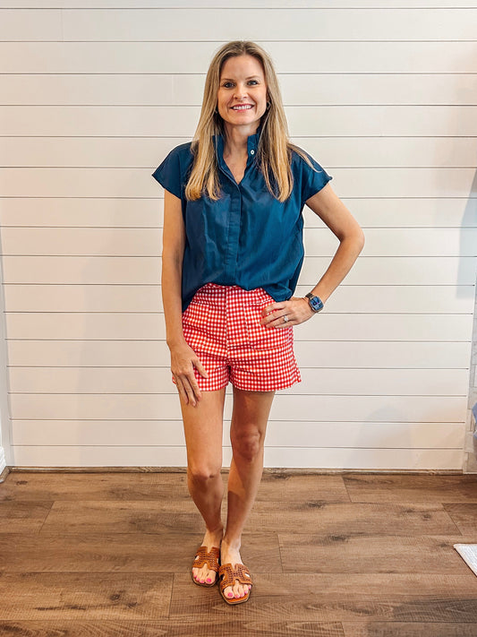 Gingham Shorts