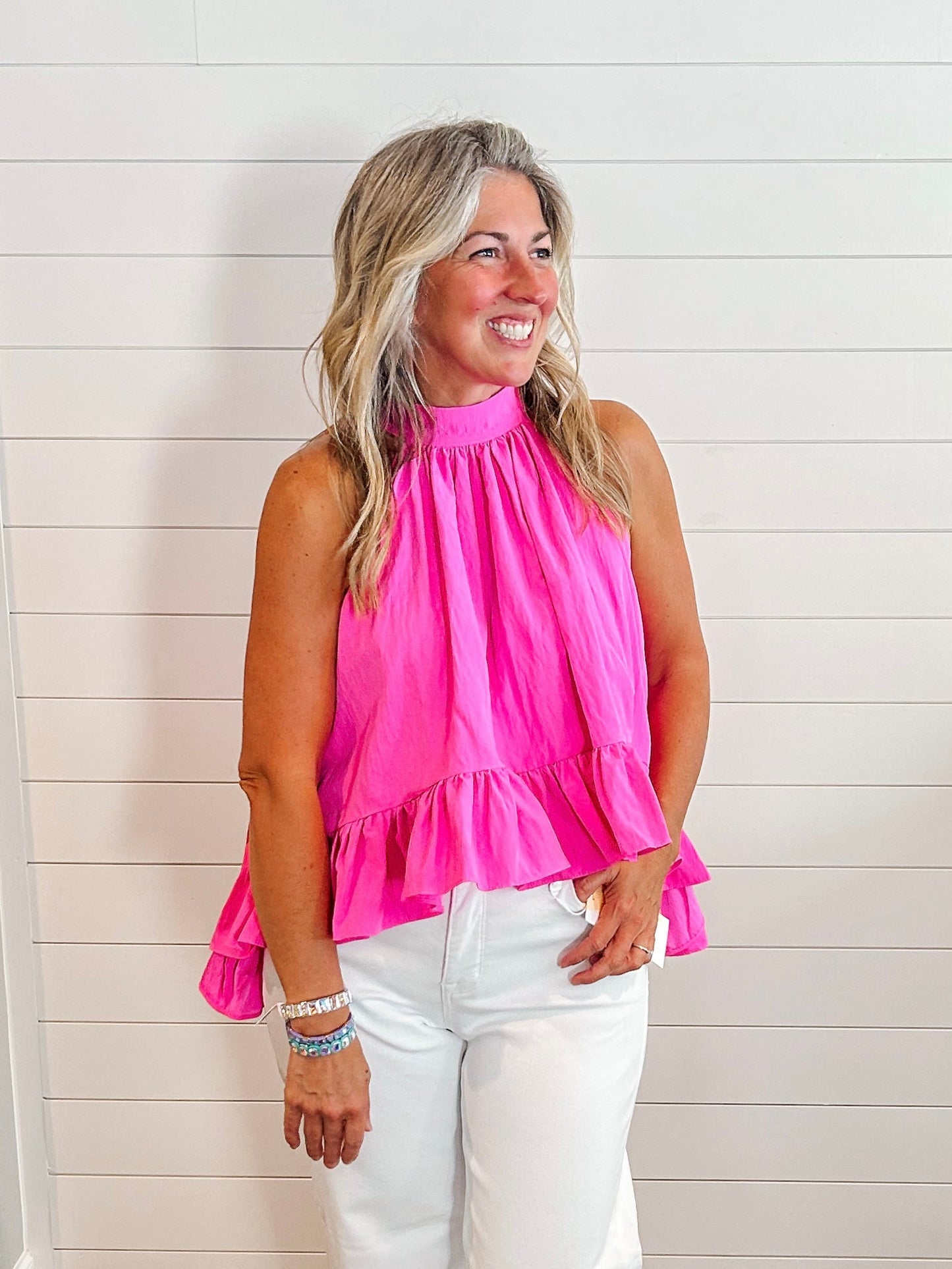 Flirty Flounce Top