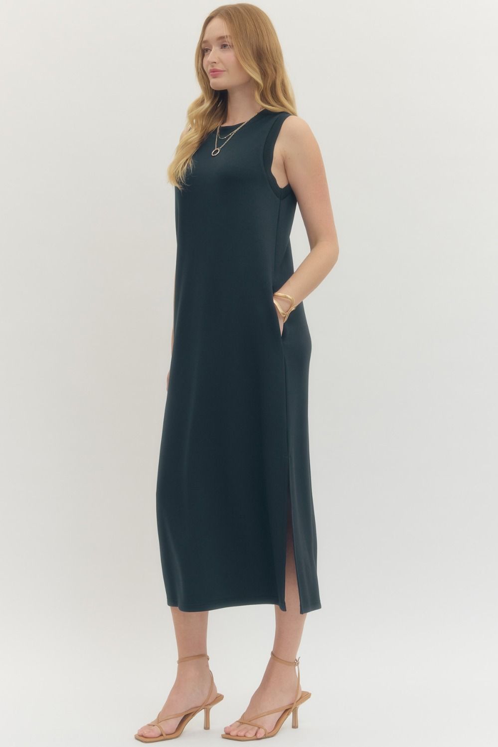 Slice of Heaven Maxi Dress Navy