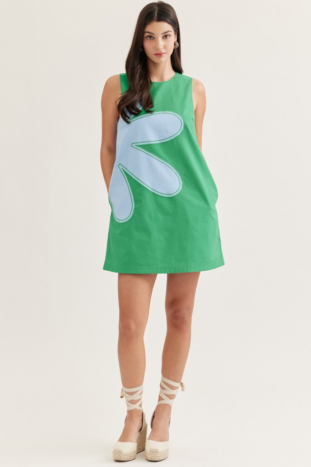 Floral Pop Shift Dress