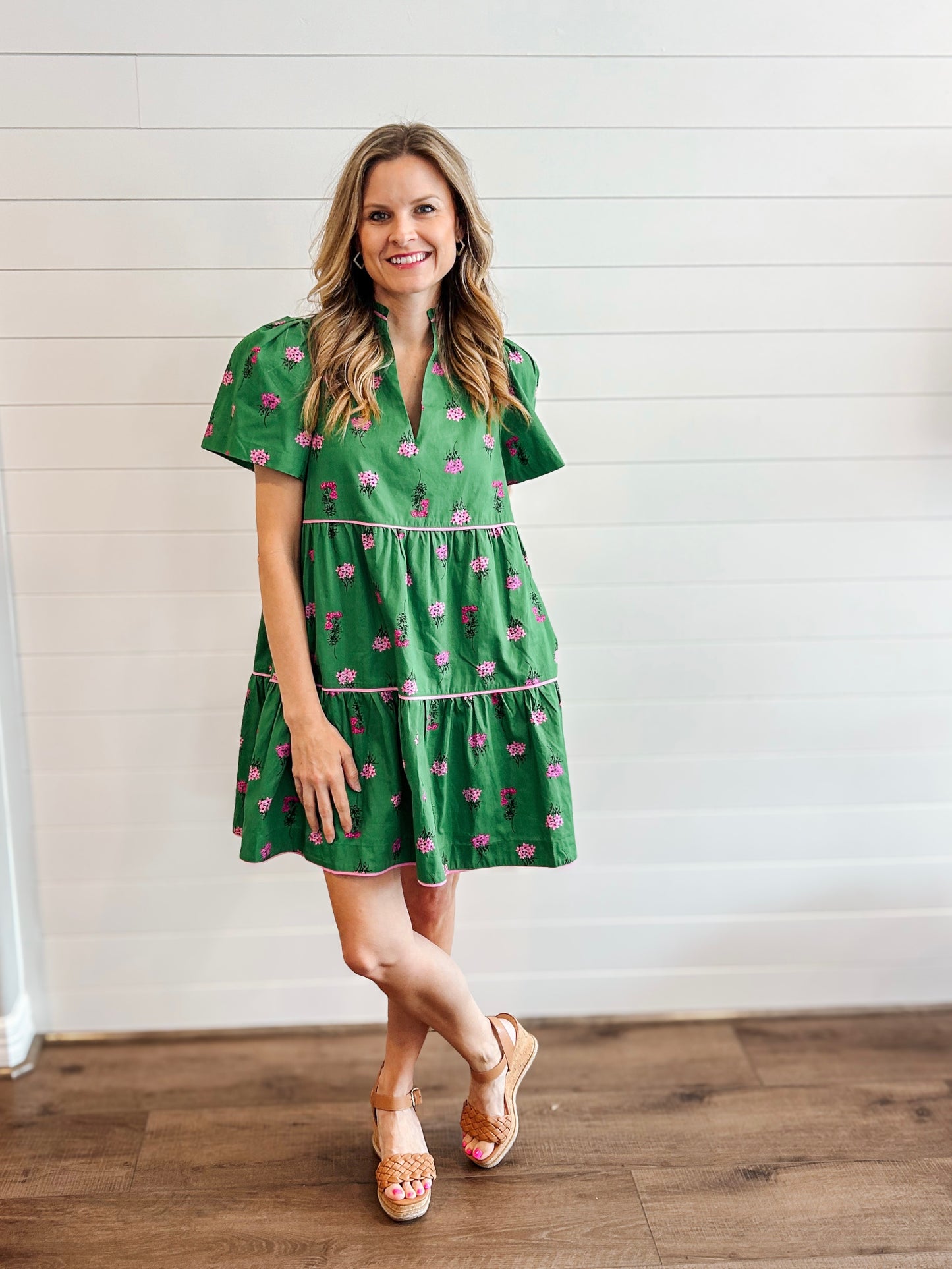 Candace Tiered Mini Dress