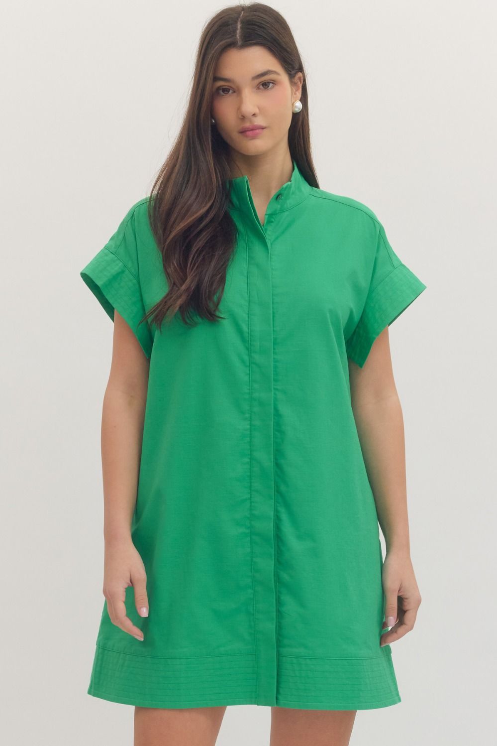 Summer Lovin Mini Dress - Green