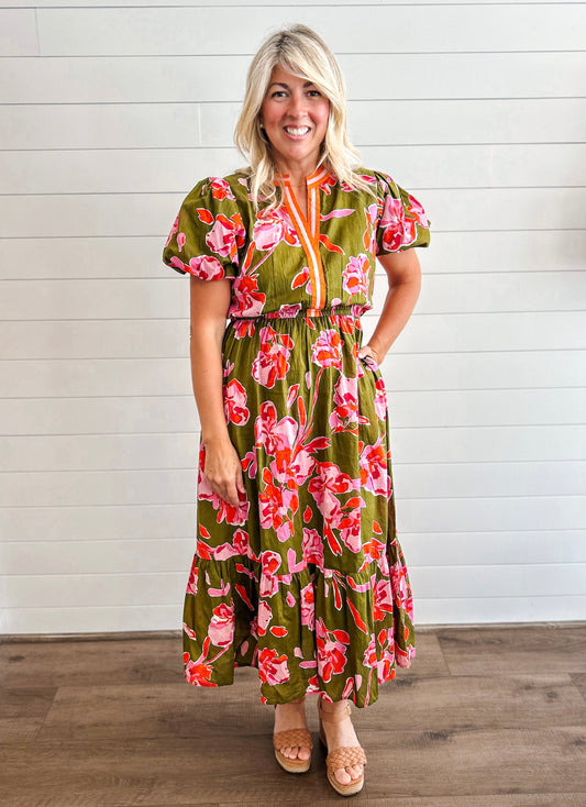 Olive Rose Dress