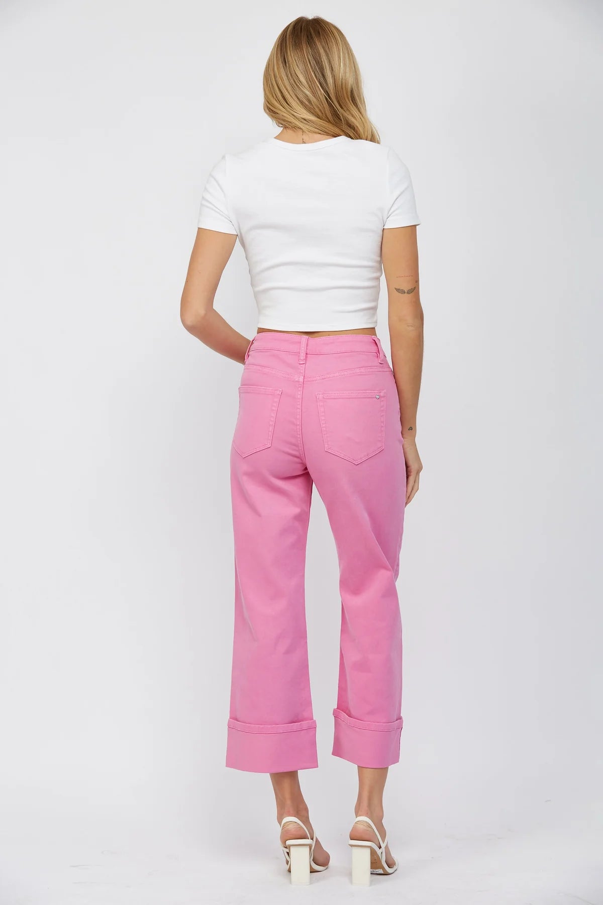 Mica Denim High Rise Wide Leg