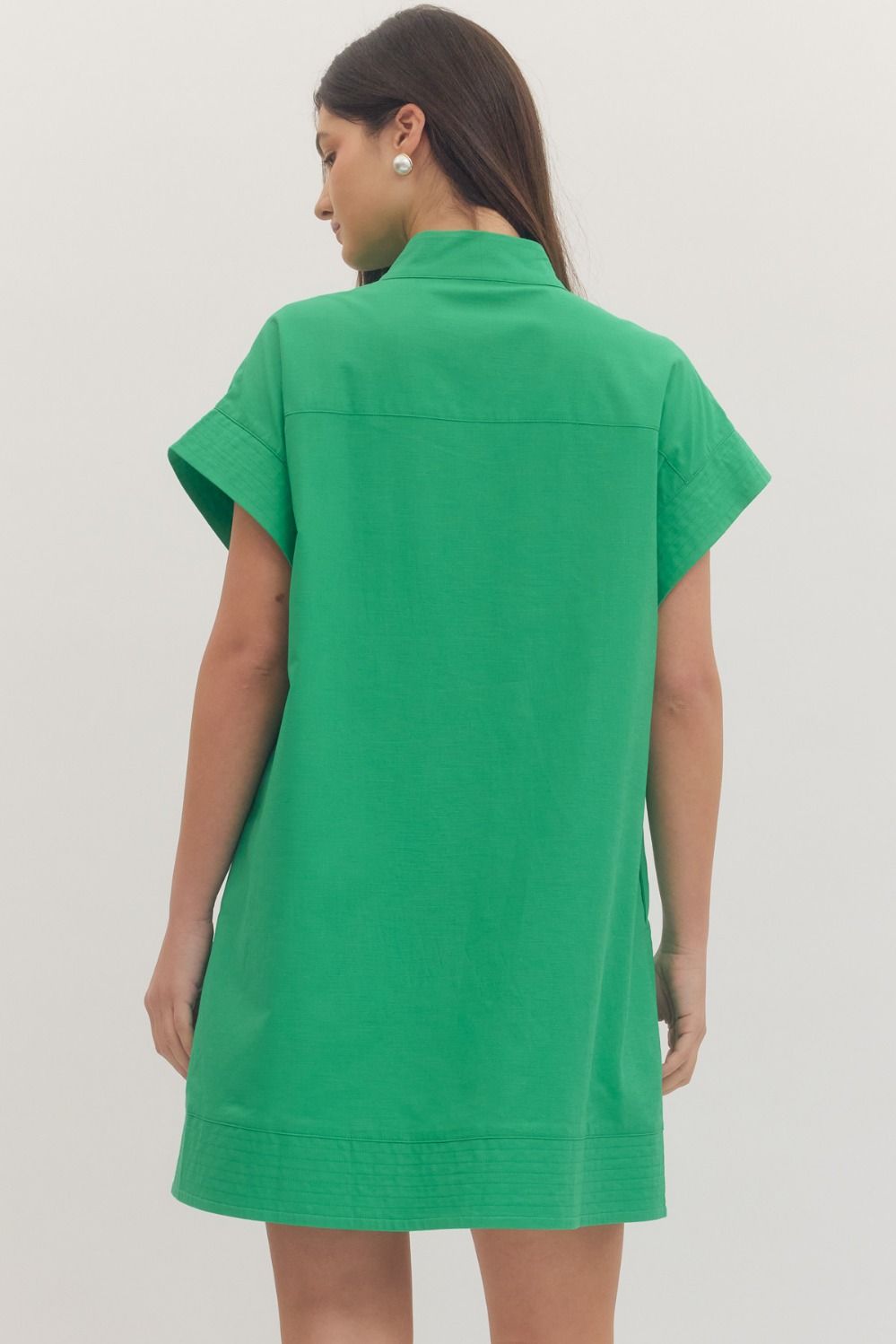 Summer Lovin Mini Dress - Green