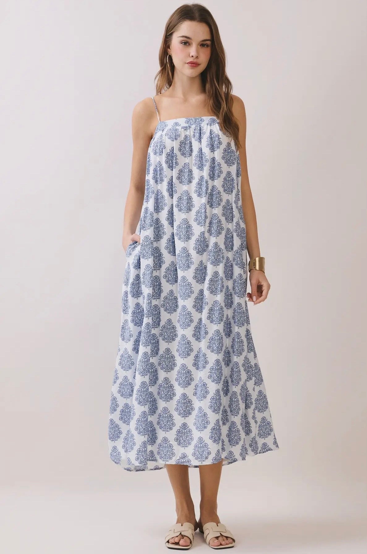 Coastal Boho Maxi Dress