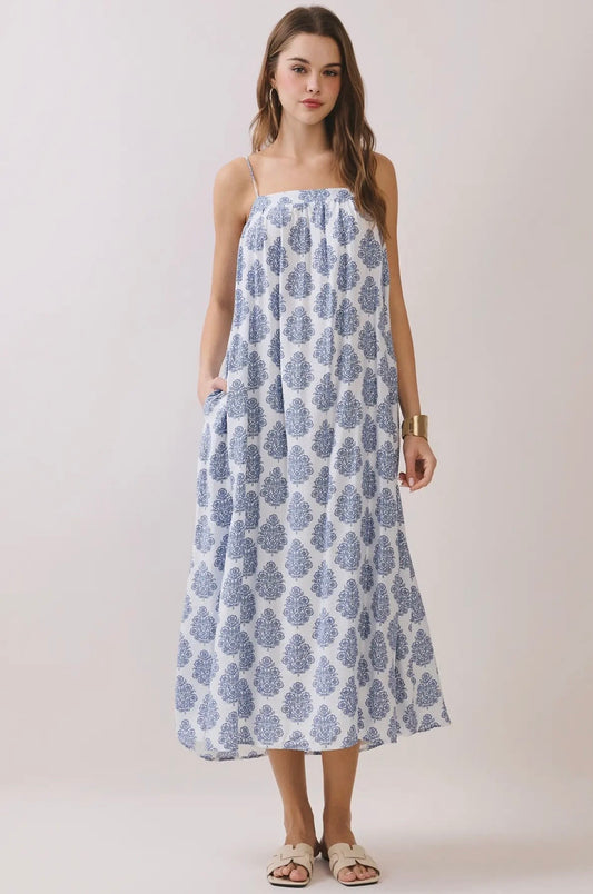 Coastal Boho Maxi Dress