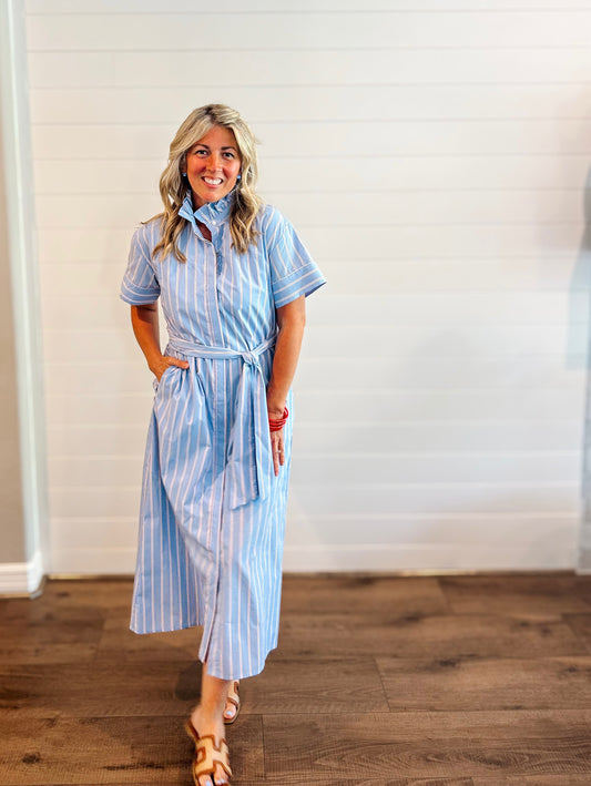 Americana Stripe Dress