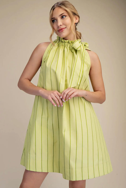 Key Lime Kiss Mini Dress