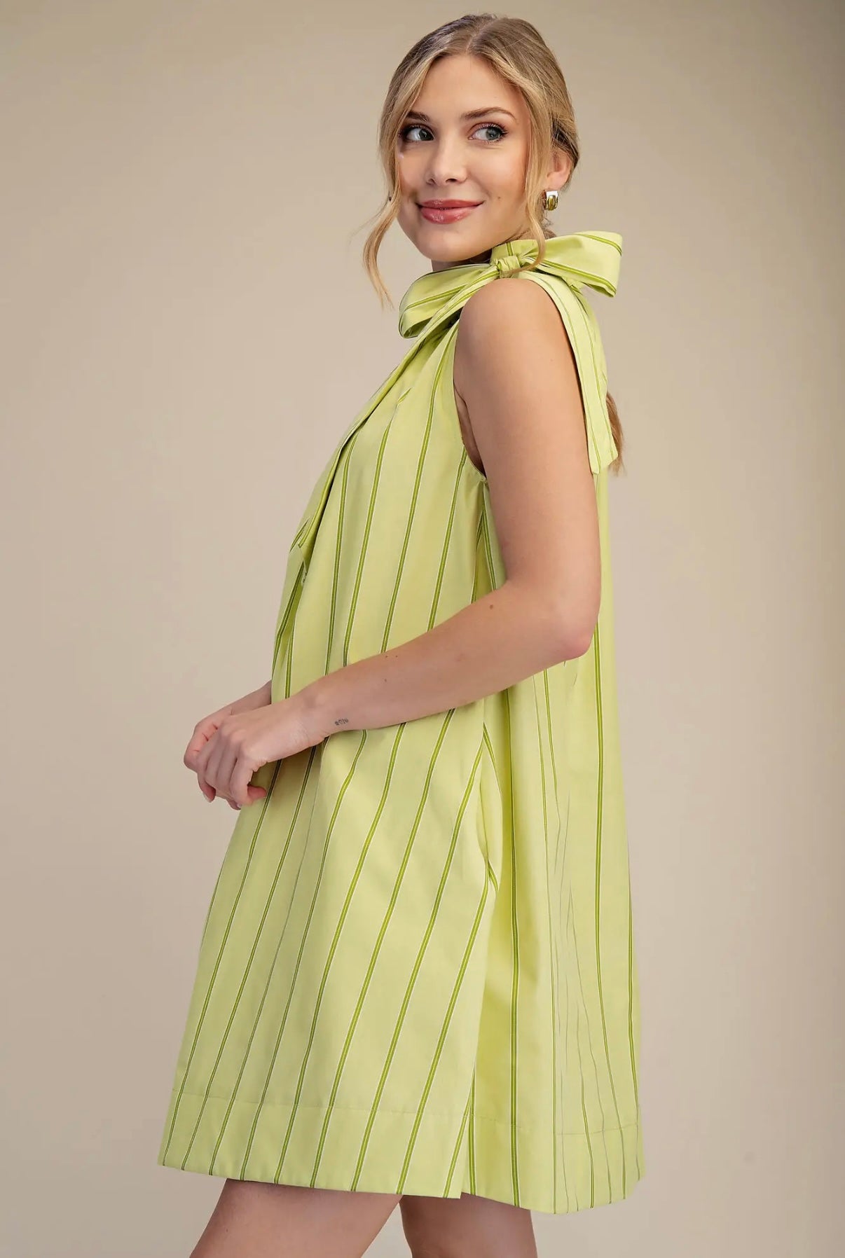 Key Lime Kiss Mini Dress