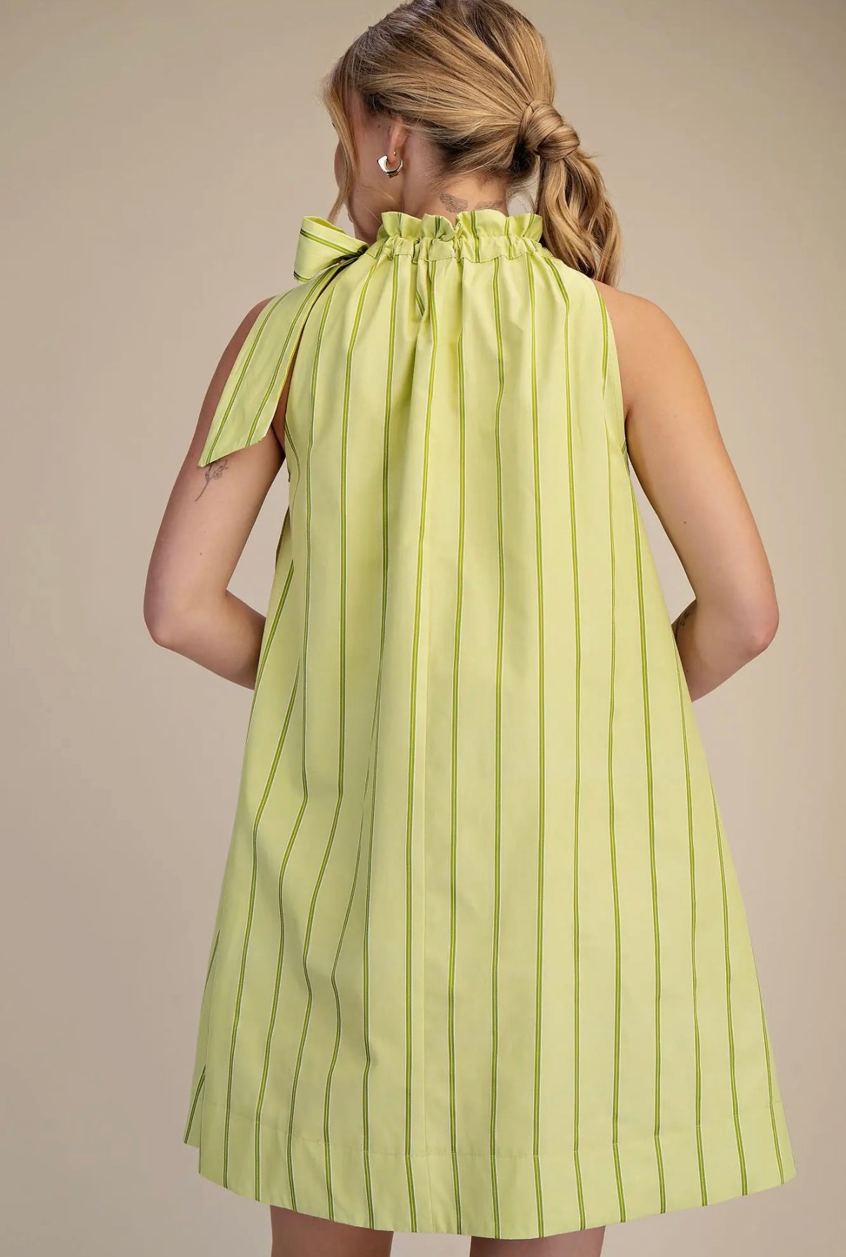 Key Lime Kiss Mini Dress