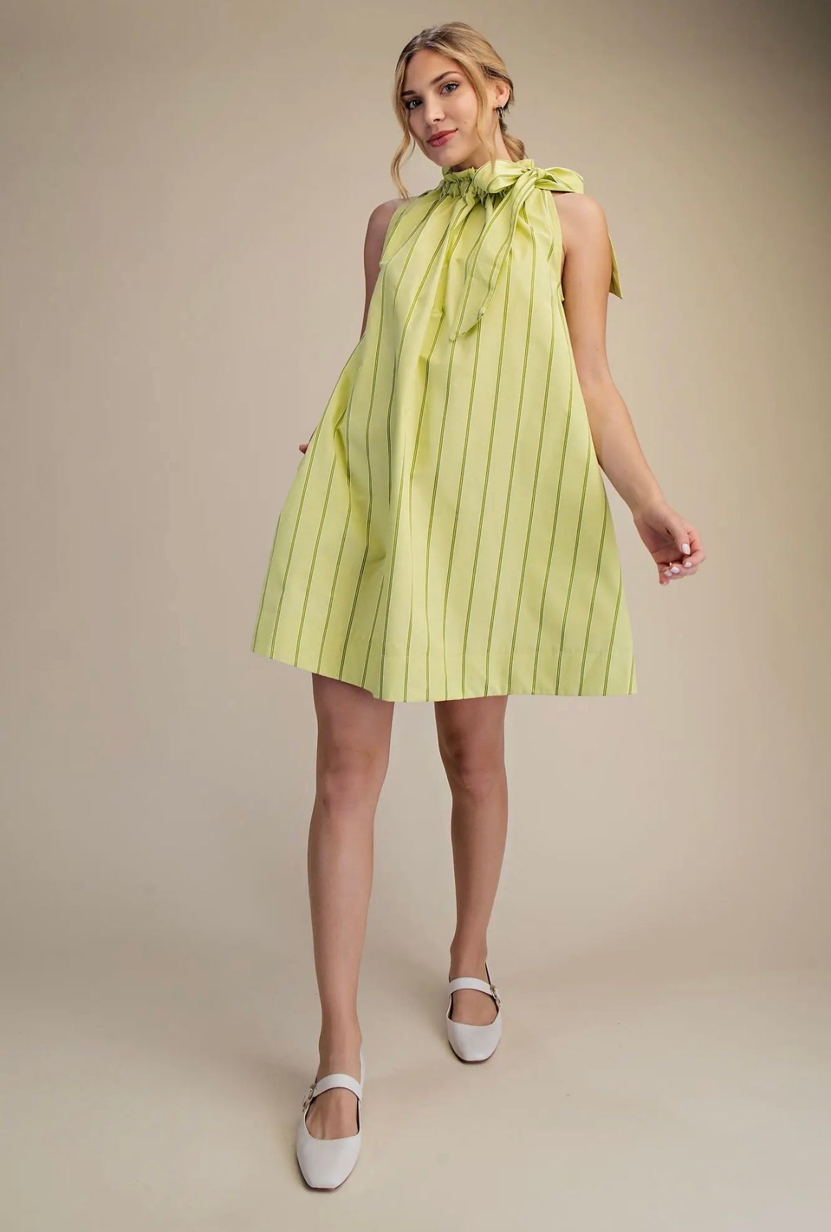 Key Lime Kiss Mini Dress