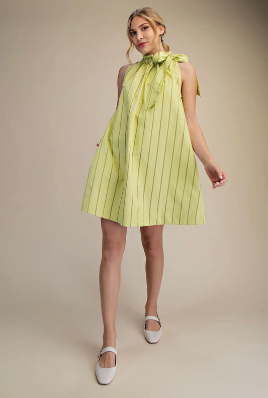 Key Lime Kiss Mini Dress