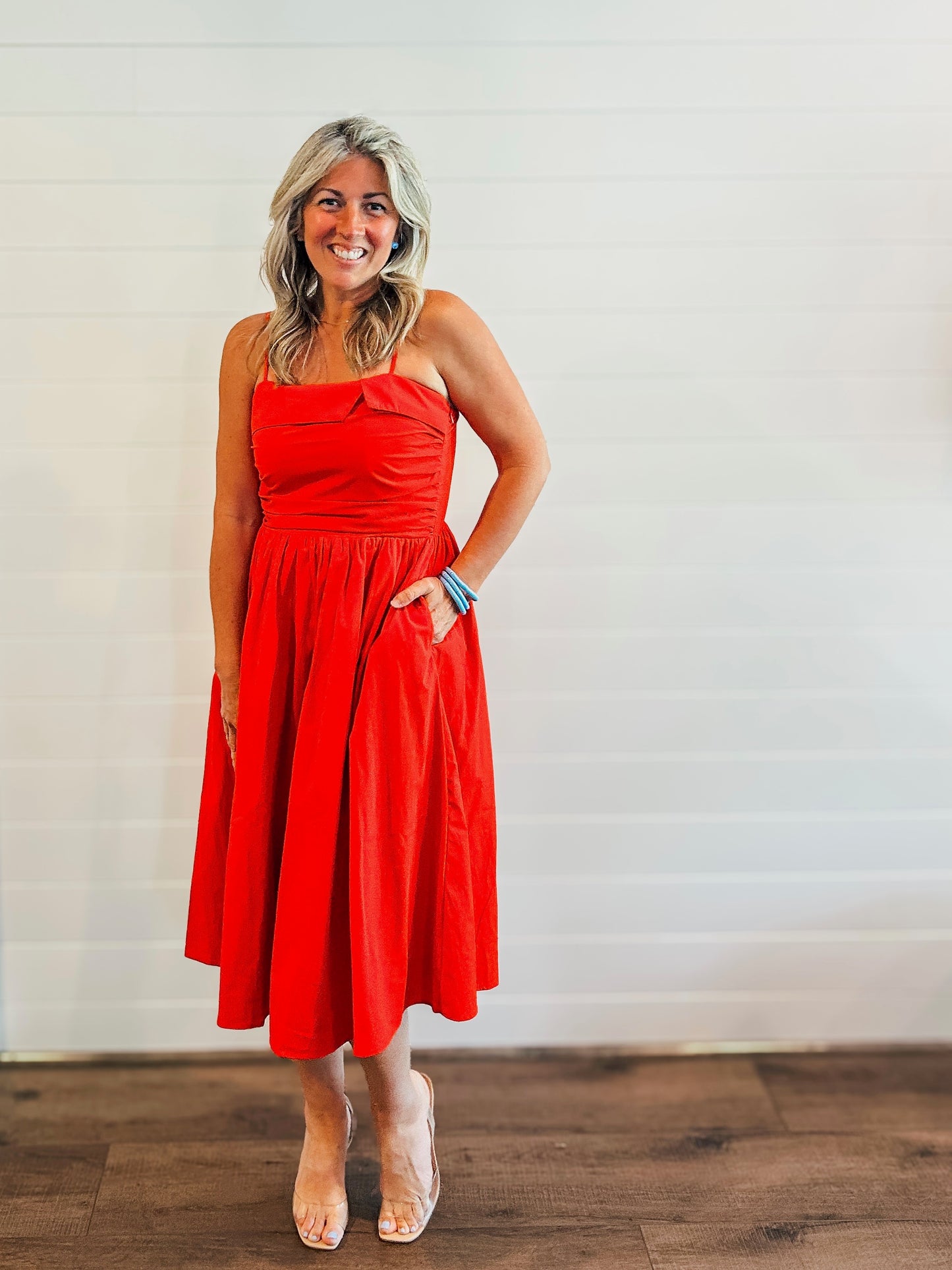 Poppy Lane Midi Dress